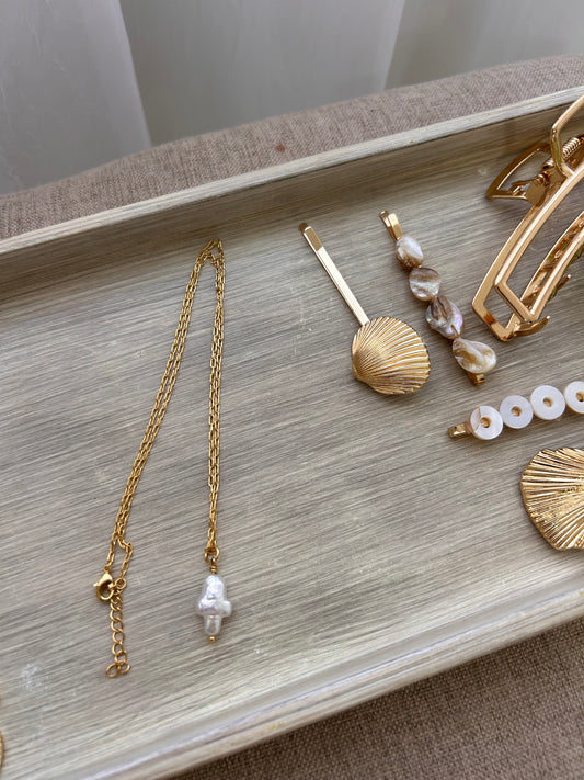 Costal Faith Necklace - 18K Gold Plated
